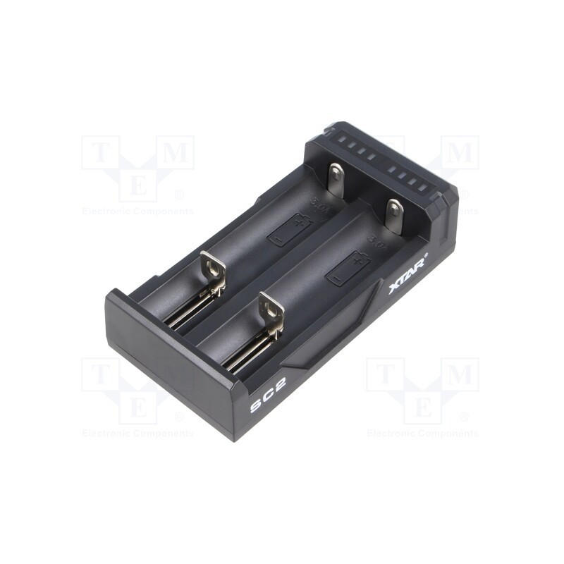 Náhradní USB nabíječka 2x18650